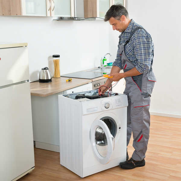 can you walk me through the steps of troubleshooting my washer issue in Ontario WI